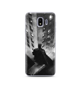 Batman Tasarım Süper Şeffaf Silikon Telefon Kılıfı Samsung J4