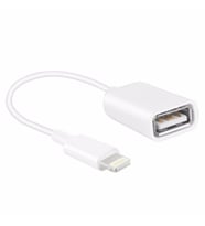 İphone OTG Kablo Lightning USB  Concord  JH0514 (Beyaz)