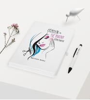BK Gift Kişiye Özel Güzellik ve Saç Bakımı Öğretmeni Temalı Beyaz Defter Kalem Hediye Seti - 1