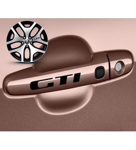 Peugeot Gti Kapı Kolu Sport Sticker Yapıştırma 8 Adet