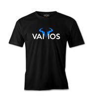 Tenis - Vamos Siyah Erkek Tshirt