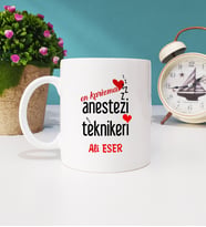 En Karizma Anestezi Teknikeri Hediye Kupa Bardak
