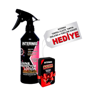 INTERWAX TORPİDO TEMİZLEME VE KORUMA SÜTÜ 500 ML (Karışık)