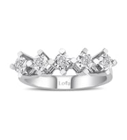 Lova 1 Karat Efektli Pırlanta Beştaş Yüzük - 1070103