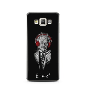 Einstein Tasarım Süper Şeffaf Silikon Telefon Kılıfı Samsung A7 (2015)