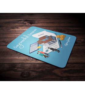Kişiye Özel Gayrimenkul Danışmanı 2 Tasarımlı Mouse Pad (Mavi)