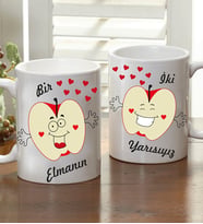Bir Elmanın İki Yarısı Kupa Bardak