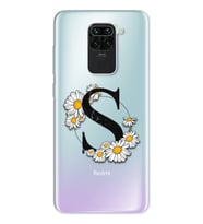 Papatya Harf Tasarım Süper Şeffaf Silikon Telefon Kılıfı Xiomai Redmi Note 9 S-H