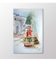 Arty Tablo Fındık Satıcısı Tablo (Karışık)