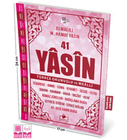 Yasini Şerif Pembe Renk Türkçe Okunuşlu ve Mealli Orta Boy - Merve Yayınları