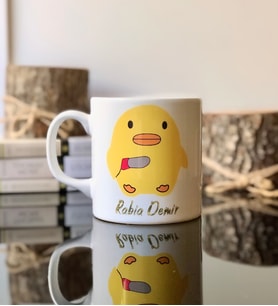 Kişiye Özel Civciv Tasarımlı Kupa