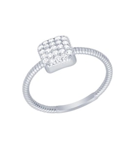 Diamond Line-Gülaylar Altın 14 Ayar Trend Yüzük