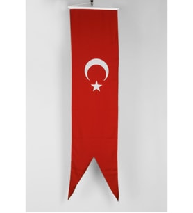 Kırlangıç Türk Bayrağı Alpaka Kumaş 50x200cm.