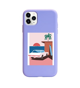 Lila Lansman Telefon Kılıfı Iphone 11 Pro Max