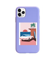 Lila Lansman Telefon Kılıfı Iphone 11 Pro Max