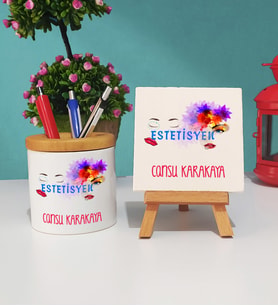 Estetisyen Kalemlik ve Dekoratif Taş Baskı Seti