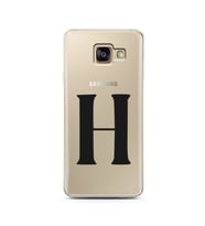 Samsung A3 (2017) Harf Tasarımlı Telefon Kılıfı H-Harfi 