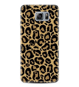 Kılıfland Samsung Galaxy Note 5 Kılıf Silikon Resimli Kapak Leopar Patterny Stok 877