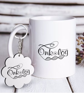 BK Gift Kişiye Özel Mesleki Onkolog Beyaz Kupa ve Anahtarlık Hediye Seti (Model 1)