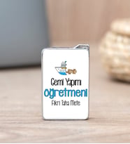 Gemi Yapımı Öğretmeni İsme Özel Çakmak