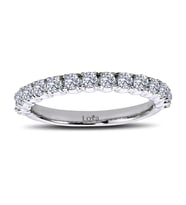 Lova 0,70 Karat Pırlanta Yarımtur Yüzük - 1030145