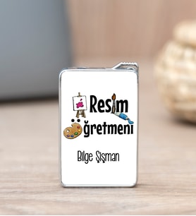 Resim Öğretmeni İsme Özel Çakmak