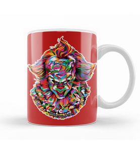 Pennywise The Colorful Version Kupa Bardak Porselen