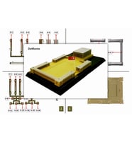 Anıtkabir Maketi DeMonte 33 Parça 29x17x6 cm Kendin Yap