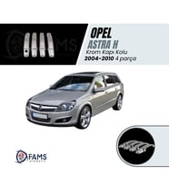 Opel Astra H Krom Kapı Kolu 4 Kapı 8 parça 2004-2010 arası Paslanmaz Çelik