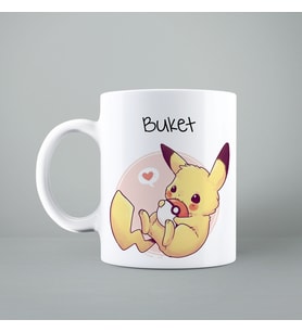 Pikachu Kupası Kişiye Özel
