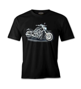 Motosiklet Siyah Erkek Tshirt