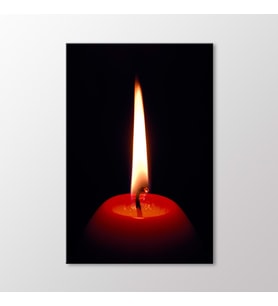 Arty Tablo Mum Işığı Tablo (Karışık)