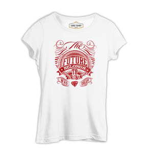 Future Dream Beyaz Kadın Tshirt