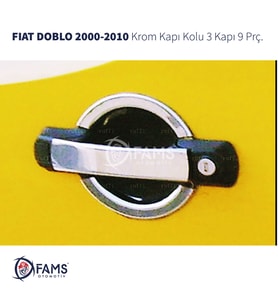 Fiat Doblo Krom Kapı Kolu 3 kapı 2000-2010 P. Çelik