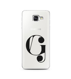 Samsung A5 (2016) Harf Tasarımlı Telefon Kılıfı G-Harfi 