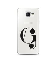 Samsung A5 (2016) Harf Tasarımlı Telefon Kılıfı G-Harfi 