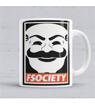 Fsociety Kupa Bardak Porselen