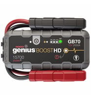 NOCO Genius GB70 12V 2000Amp Ultrasafe Lityum Akü Takviye + Powerbank + Led Lamba