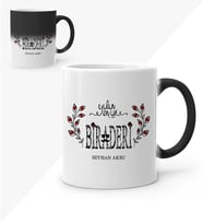 BK Gift Kişiye Özel Yılın En İyi Biraderi Sihirli Kupa Bardak