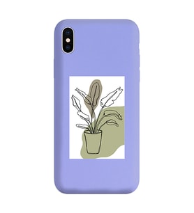 Lila Lansman Telefon Kılıfı Iphone Xs Max