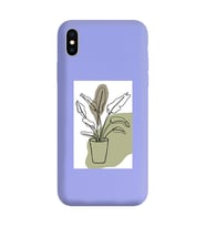 Lila Lansman Telefon Kılıfı Iphone Xs Max