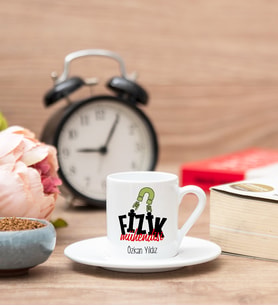 Fizik Mühendisi Türk Kahvesi Fincanı
