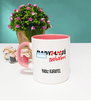 Radyoloji Teknikeri Kupa Bardak Pembe