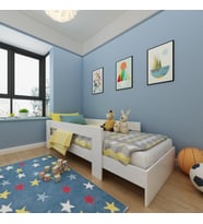 Vega Montessori %100 MDF Karyola ( 90X190 ) V1 Beyaz