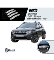 Dacia Duster Krom Kapı Kolu 4 Kapı 2010-2018 arası Paslanmaz Çelik