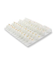 48 Adet 3x1cm Strafor Köpük Güvercin Kuş (Beyaz)
