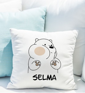 We Bare Bears Yastığı Kişiye Özel