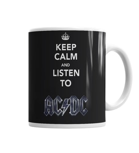 Banda Ac  Dc Kupa Bardak Porselen