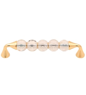 Gürçay İris Kristal Kulp Altın 128mm (2 Adet)