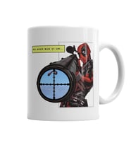 Deadpool Big Gun Kupa Bardak Porselen